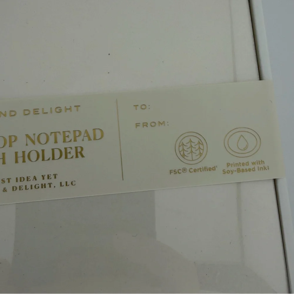 Best Idea Yet Desktop Notepad with Holder
